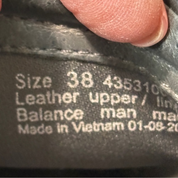 Dansko Women's Patti Black Suede Leather Enclosed Clog Size 38 (7.5-8) - Picture 9 of 12